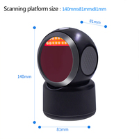 Escáner de Código de Barras para Supermercado Symcode MJ-3300, Lector de Códigos QR 1D/2D, USB/Inalámbrico, Escritorio, COM, 1700 Escaneos/Segundo, 1 Año de Garantía, en Stock