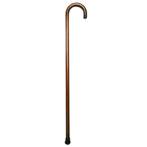 Canne à poignée incurvée en bois massif FasLv 90 cm pour personnes âgées - Product Image 5
