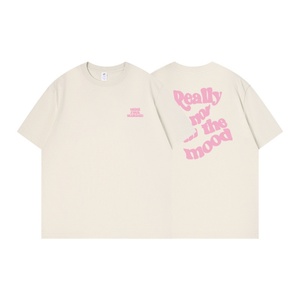 Camiseta de Hombre de Algodón 100% Tejido con Estampado de Letras Desgastadas Estilo Vintage, Cuello Redondo, Ajuste Regular, Secado Rápido y Transpirable para Verano - Product Image 4