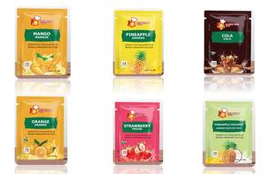 10g Polvo para Bebida Instantánea con Sabor a Frutas, Polvo de Zumo de Naranja, Piña, Plátano, Uvas, Fresa, Cajas, Bolsas, Venta al por Mayor - Product Image 3