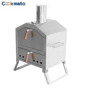 Camping Bois de chauffage BBQ <span class=keywords><strong>Four</strong></span> Jardin <span class=keywords><strong>Extérieur</strong></span> Cour 12 pouces <span class=keywords><strong>Four</strong></span> <span class=keywords><strong>à</strong></span> granulés de bois <span class=keywords><strong>Pizza</strong></span> - Product Image 4