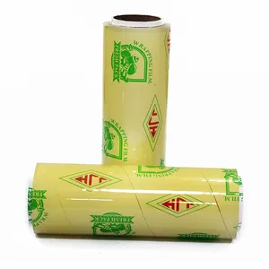 Cling Flim Cling Film Food Wrap Plastic Professional Factory Food Grade Pvc 4 Free Stretch Film Customized Oem Roll Transparent