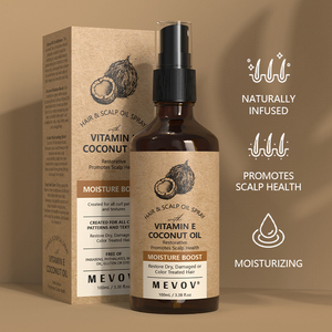 Aceite de Coco OEM <span class=keywords><strong>para</strong></span> <span class=keywords><strong>el</strong></span> Tratamiento del <span class=keywords><strong>Cabello</strong></span> y Cuero Cabelludo - Anticaspa, Reparación del <span class=keywords><strong>Cabello</strong></span> Dañado y Nutritivo - Product Image 1