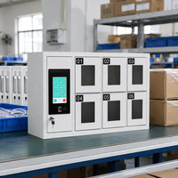 Casier de recharge pour smartphones OEM ODM, fabrication sur mesure (taille, couleur, nombre de portes, système d'accès) pour la fourniture aux projets B2B mondiaux