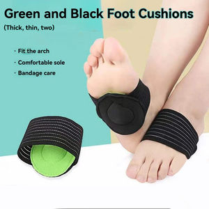 조절 가능한 아치 서포트 브레이스 압박 쿠션 슬리브 밴디지 패드 평발 완화 족저근막염 랩 - Product Image 5