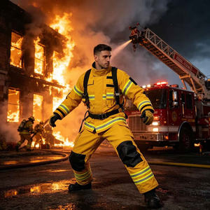 Fournitures de lutte contre l'incendie ANBEN Équipement étanche et ignifuge à 4 couches Produits de sécurité de l'eau - Product Image 6