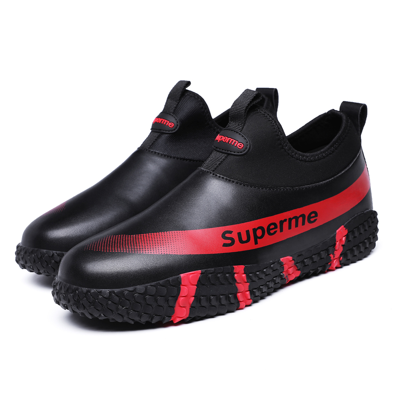 Лидер продаж на Amazon, водонепроницаемые мужские резиновые сапоги, резиновые сапоги для кухни 39-48