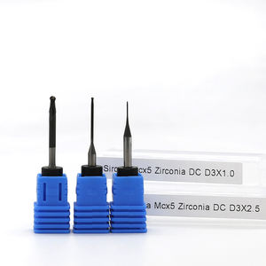 Fraises de fraisage Sirona MC X5 DC DLC compatibles avec Sirona MCX5 <span class=keywords><strong>Zirconia</strong></span> CADCAM pour le fraisage du bloc de zircone/<span class=keywords><strong>PMMA</strong></span>/Emax dentaire - Product Image 4