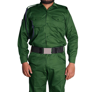 Uniformes de Guardia de Seguridad Personalizados OEM, Conjunto de Alta Calidad con Detección de Agujas, Material de Poliéster/Algodón, Secado Rápido y Transpirable - Product Image 1