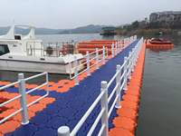 Plateforme flottante en HDPE certifiée IALA pour ponton, jet ski, passerelle flottante, pont flottant, protection UV – Fournisseur direct usine
