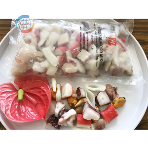 Paquete de mezcla de mariscos congelados: caja de carne de cangrejo y mejillón de calamar/a granel/bolsa/envasado al vacío para EE. UU. - Product Image 5