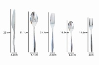 Ensemble de couverts en acier inoxydable de style européen, or et argent de luxe, poli miroir, fourchette, cuillère, couteau, cadeaux pour les mariages, spécial