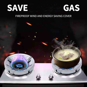Couvercle coupe-vent universel pour cuisinière à gaz, concentrateur de flamme, anneau d'économie d'énergie, diamètre de 25.8 Cm pour une efficacité de cuisson optimale - Product Image 5