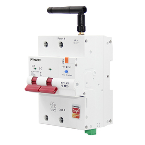 WiFi Enabled Smart Circuit Breaker With Metering Control Switch Overcurrent Protection & Wireless Connectivity Black Color - View #8