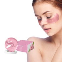 Masque pour les yeux à la rose hydratant anti-rides de marque privée