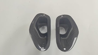 Conduits d'air de refroidissement de frein en fibre de carbone sèche pour BMW F87 M2 Competition M2 CS 2019-2021, aérations de pare-chocs avant