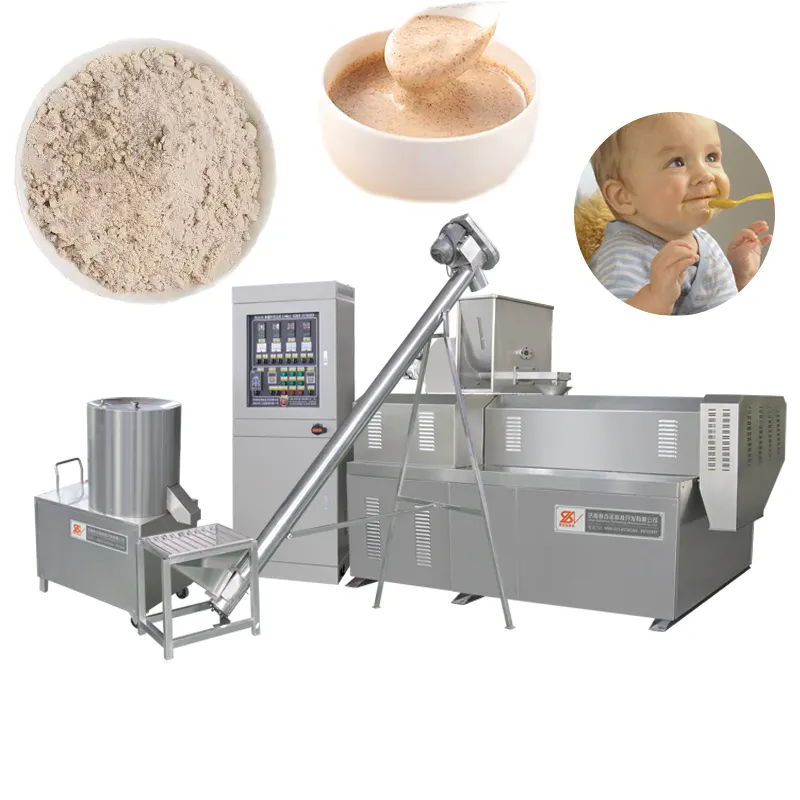 Volautomatische Cerelac Instant Baby Poeder Voedsel Pap Maken Machines