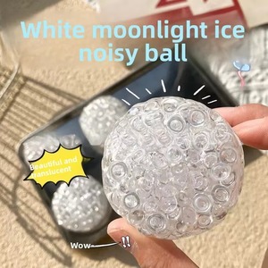 Nuevo Juguete Antiestrés Sensorial para Manos, Juguetes Blandos Taba, Bola Silenciosa para Aliviar el Estrés, Regalos, Juguetes de Cristal para Apretar, Bola de Ruido Hecha a Mano - Product Image 2