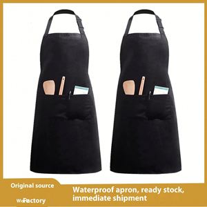 Delantal ajustable de poliéster y algodón para uso en restaurantes, para hotpot y barbacoa, publicidad y comercio exterior - Product Image 2