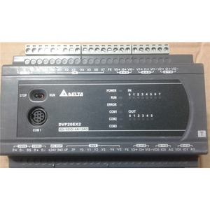 ของแท้ DVP20EX200T DVP20EX2 อะนาล็อก PLC ตัวควบคุมลอจิกแบบตั้งโปรแกรมได้เอาต์พุตทรานซิสเตอร์ - Product Image 1