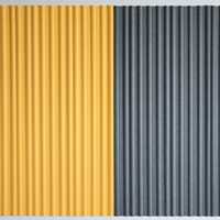 Panneau mural acoustique ondulé en polyester, panneau absorbant le son, revêtement mural décoratif pour les espaces intérieurs