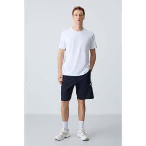 Pantalones Cortos de Algodón Tommylife para Hombre, Corte Estándar, Azul Marino 81281, Ropa Casual Básica - Product Image 6