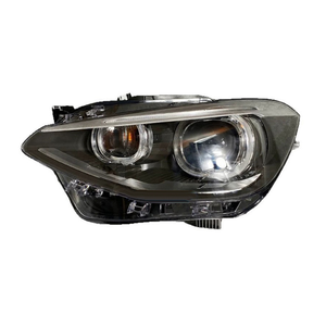 Gruppo Fari Modificati per Auto <span class=keywords><strong>Serie</strong></span> 1 F20 2015-2018, Aggiornamento LED Angel Eyes DRL, Proiettore Xenon di Alta Gamma - Product Image 1