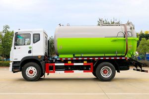 Manual Diesel Use For Transporting Domestic Sewage With <b>Pumping</b> And Discharging Function 12000L Dongfeng 4X2 <b>Vacuum</b> Tanker Truck - Product Image 4