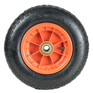 3.50-7空気圧ホイールバロータイヤプラスチックリム付き様々な用途向け - Product Image 6