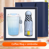 Ensemble Cadeau de Bureau : Tasse à Café, Parapluie, Fournitures pour Trajet Quotidien, Bureau, Salle de Réunion, Zone de Réception – Pack en Gros avec Logo Personnalisé