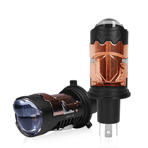 Mini Lente Proyector LED con Ventilador de Enfriamiento Bombilla de Faro H4 Luz Alta y Baja de Alta Potencia 110W 12000 LM Lente Bi-LED para Faro Delantero - Product Image 4