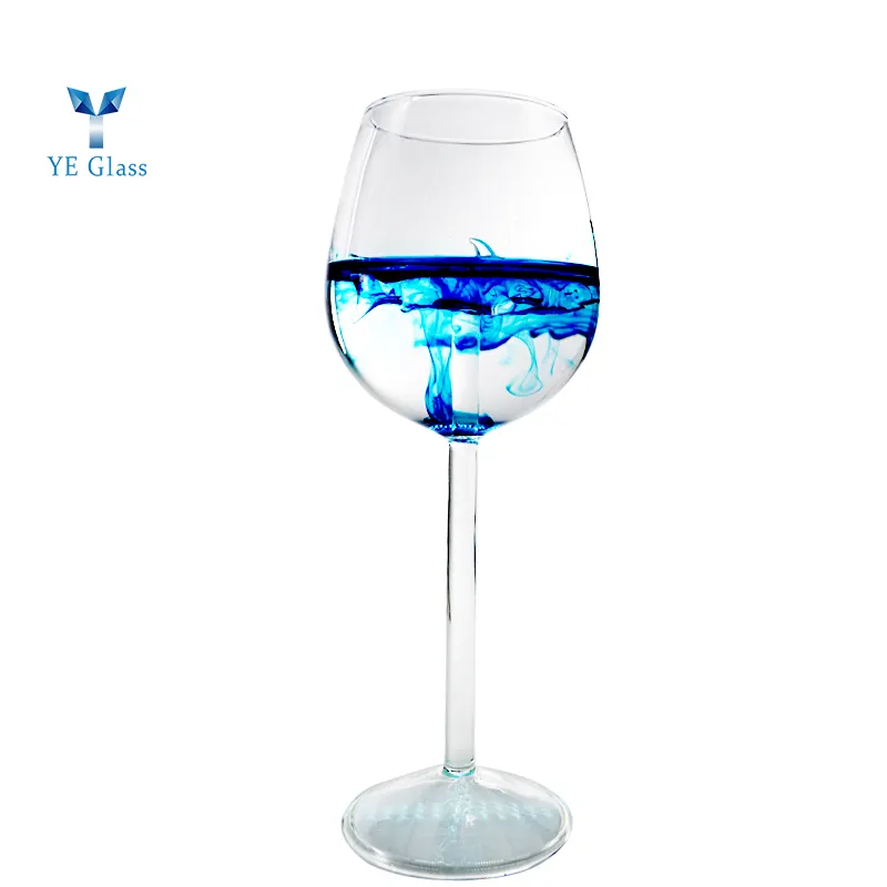 Copa de copa de vino transparente, creativa, venta al por mayor, de alta calidad