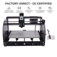 Mini routeur CNC 3018 Pro Max de bureau, 3 axes, broche 500W, machine de gravure laser pour bois, cuir, plastique, diode, nouveau