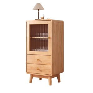 Nordic Solid Wood Sideboard 900mm+ Multifunctional <b>Storage</b> <b>Cabinet</b> For Living Room Kitchen - Product Image 5