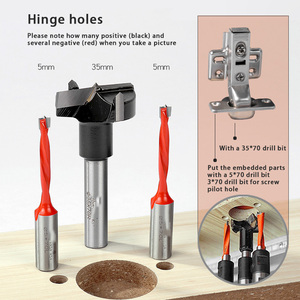 Chính xác cacbua thẳng mũi khoan nhàm chán cho bản lề tủ gỗ Tương thích với Bộ định tuyến <span class=keywords><strong>CNC</strong></span> - Product Image 6