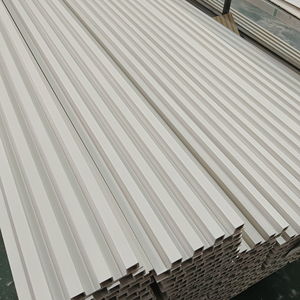 Pannelli decorativi che coprono il soffitto Wpc <span class=keywords><strong>in</strong></span> <span class=keywords><strong>legno</strong></span> finto Pvc rivestimento murale pannelli decorativi interni Pvc pannello di parete - Product Image 5