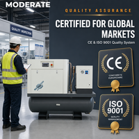 Compresseur d'air à vis combiné mini 4-en-1 en gros pour découpe laser, OEM ODM, direct usine, avec CE ISO