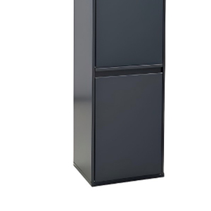 Contenedor de <span class=keywords><strong>Basura</strong></span> con 3 Compartimentos y Tapa Abatible de 54L para Áreas Públicas - Product Image 3