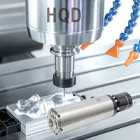 HQD GDL120-30-18Z/5.5 Segel Udara Independen 18000RPM 5.5KW BT30 ATC Spindle Motor Bearing Inverter Drive CNC Router 120mm