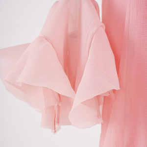 <span class=keywords><strong>Robe</strong></span> de soirée d'été pour femme de haute qualité, nouveau design, à manches courtes trompette, idéale pour les rendez-vous et les anniversaires, tissée et unie. - Product Image 6