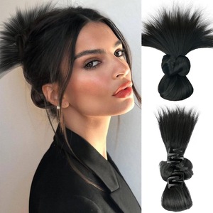 Chignon synthétique à clipser effet plumes <span class=keywords><strong>de</strong></span> poulet, 8 pouces, <span class=keywords><strong>queue</strong></span> <span class=keywords><strong>de</strong></span> <span class=keywords><strong>cheval</strong></span> haute, demi-<span class=keywords><strong>queue</strong></span> <span class=keywords><strong>de</strong></span> <span class=keywords><strong>cheval</strong></span>, OMBRE pour femme - Product Image 1