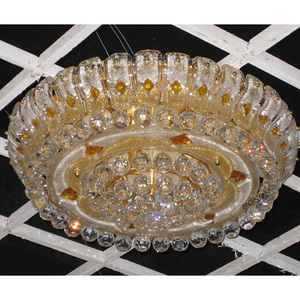 Lámpara de techo de cristal de lujo moderna, estilo clásico, acrílico con Control remoto para el departamento de ventas del Hotel, sala de banquetes, sala de estar - Product Image 4