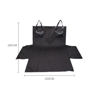Cubierta de asiento de maletero de coche para mascotas, portador plegable impermeable oxford, fabricante al por mayor - Product Image 2