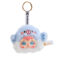 2026 Original Samuel Sea Series Mignonne Poupée en Peluche Animal Dessin Animé Porte-clés Figurine Kawaii Boîte Mystère Collection Pendentif Cadeau 100%
