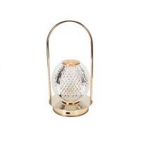 Lampe de bureau LED sans fil en forme de boule, réglable en couleur, avec recharge USB Type-C, variateur tactile, portable, en métal, éclairage d'ambiance 5V