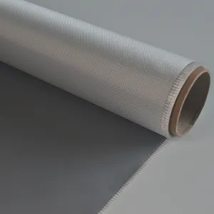 Highest Quality Single Side Roll Silicone Coated Fiberglass Cloth Fabric