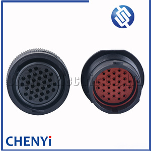 Conector Macho y Hembra Original Alemán de 31 Pines, Serie <span class=keywords><strong>HDP</strong></span>, HDP24-24-31PE, HDP26-24-31SE, 22G3105, 22H1208, con Terminales - Product Image 5