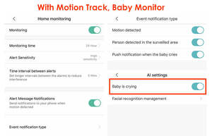 Version globale <span class=keywords><strong>Xiaomi</strong></span> C300 <span class=keywords><strong>Cam</strong></span>éra IP Intelligente 2K 1296P <span class=keywords><strong>360</strong></span> Angle Vidéo CCTV WiFi Nuit Webcam Sans Fil <span class=keywords><strong>Cam</strong></span>éra de Sécurité HomePopula - Product Image 6
