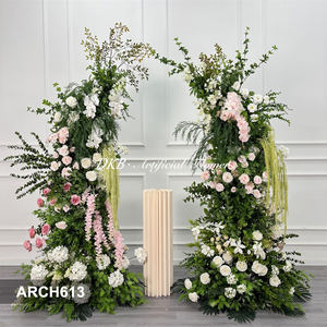 Arco de Boda Artificial 5D con Diseño Floral de Seda Realista Inspirado en la Alta Costura para Decoraciones de Boda y Día de la Madre, Tamaño Personalizable - Product Image 2