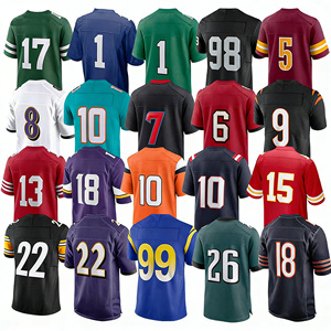 قمصان رياضية جديدة بالجملة مخيطة للرجال والأطفال والشباب، قميص لوس أنجلوس رقم 10 هيربرت ورقم 15 ماكونكي، قميص كرة القدم الأمريكية - Product Image 3